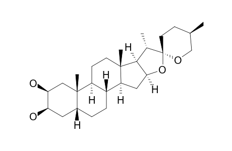 MARKOGENIN;(25S)-2-BETA,3-BETA-DIHYDROXY-5-BETA-SPIROSTANE