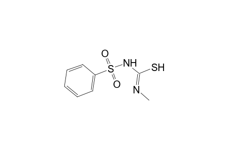 Urea, 1-methyl-3-(phenylsulfonyl)-2-thio-