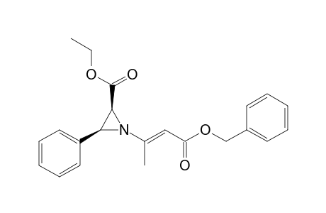 Ethyl cis-1-[(E)-4-(Benzyloxy)-4-oxobut-2-en-2-yl]-3-phenylaziridine-2-carboxylate