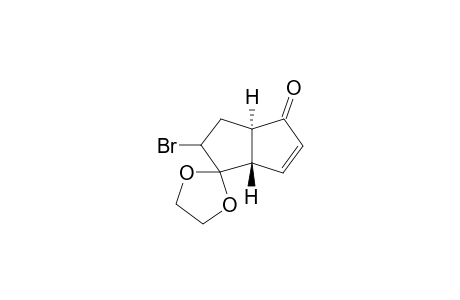 (3a'R,6a'S)-2'-Bromo-2',3',3a',6a'-tetrahydro-4'H-spiro[1,3-dioxolane-2,1'-pentalen]-4'-one