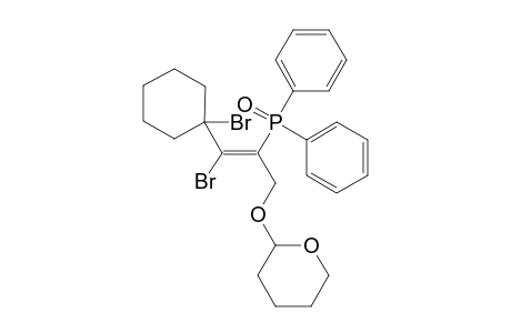 (E)-2-BROMO-2-(1-BROMOCYCLOHEXYL)-1-[(TETRAHYDRO-2H-PYRAN-2-YL-OXY)-METHYL]-VINYL-DIPHENYL-PHOSPHINE-OXIDE