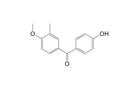 (4-Hydroxyphenyl)-(4-methoxy-3-methylphenyl)-methanone