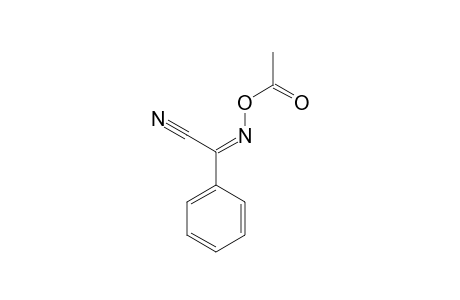 Benzeneacetonitrile, alpha-[(acetyloxy)imino]-