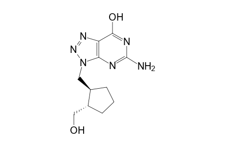 trans-5-amino-3-[[2-(hydroxymethyl)cyclopentyl]methyl]triazolo[4,5-d]pyrimidin-7-ol