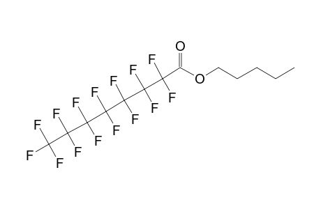 Pentadecafluorooctanoic acid, pentyl ester