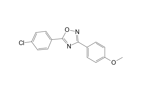5-(4-Chlorophenyl)-3-(4-methoxyphenyl)-1,2,4-oxadiazole