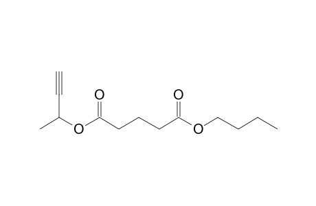 Glutaric acid, but-3-yn-2-yl butyl ester