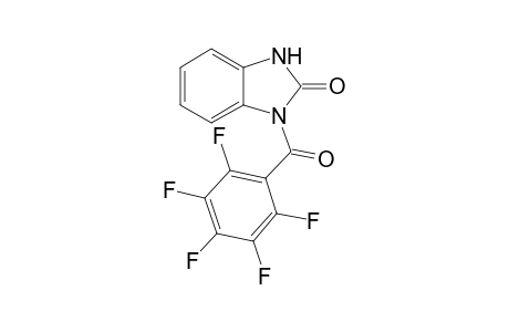 1-(2,3,4,5,6-pentafluorobenzoyl)-1,3-dihydro-2H-benzimidazol-2-one