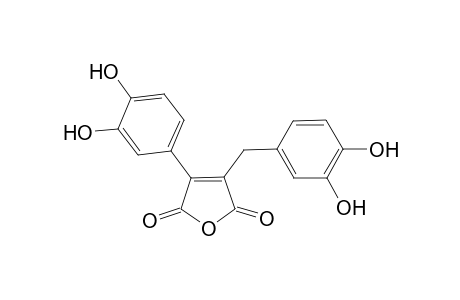 3-(3,4-Dihydroxybenzyl)-4-(3,4-dihydroxyphenyl)furan-2,5-dione