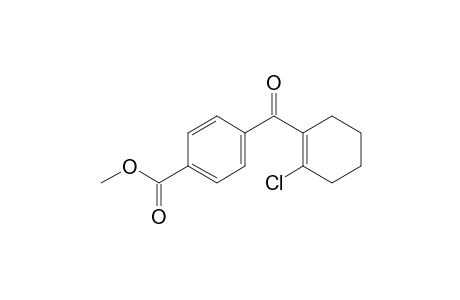 Methyl 4-(2-chlorocyclohex-1-enecarbonyl)benzoate