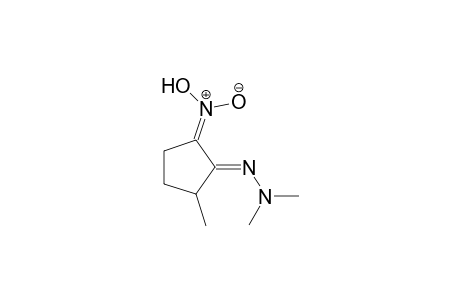 (E)-2-(dimethylhydrazono)-3-methyl-aci-nitrocyclopentane