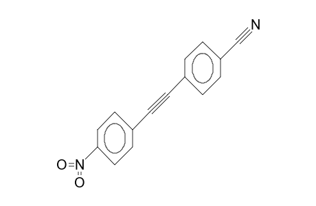 4-Nitro-4'-cyano-diphenylacetylene