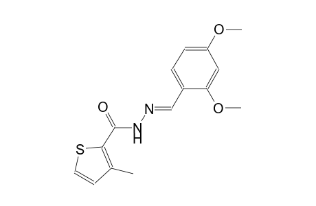 N'-[(E)-(2,4-dimethoxyphenyl)methylidene]-3-methyl-2-thiophenecarbohydrazide
