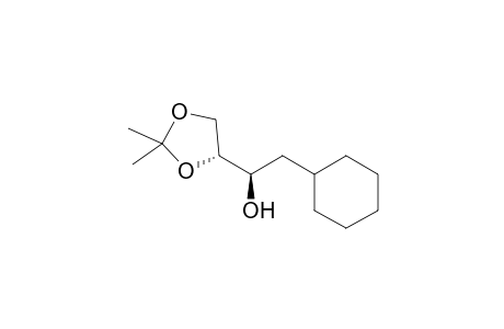 (2R,3R)-1,2-O-(Methylethylidene)-4-cyclohexylbutane-1,2,3-triol
