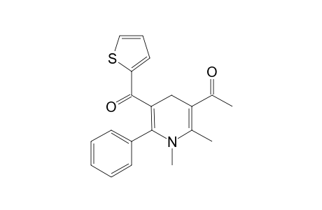 5-Acetyl-3-[(thiophen-2'-yl)carbonyl]-1,4-dihydro-2-phenyl-1,6-dimethylpyridine
