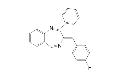 3-(4-Fluorobenzylidene)-2-phenyl-3H-1,4-benzodiazepine