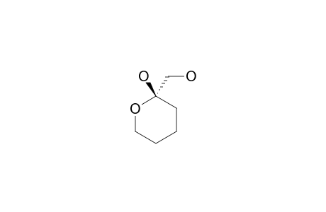 1,6-DIHYDROXY-2-HEXANONE;2-HYDROXY-2-(HYDROXYMETHYL)-TETRAHYDROPYRAN;(CYCLIC-FORM)