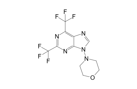 2,6-Bis(trifluoromethyl)-9-morpholino-9H-purine
