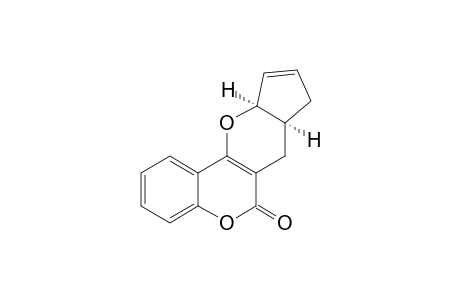 7,7a,8,10a-tetrahydro-6H-cis-cyclopenta[5,6]pyrano[3,2-c][1]benzopyran-6-one