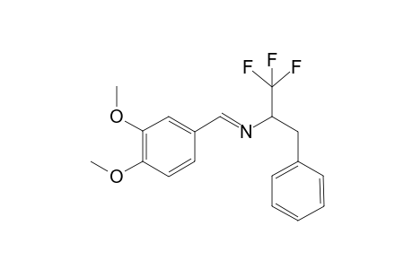 N-(3,4-Dimethoxybenzylidene)-1,1,1-trifluoro-3-phenyl-isopropylamine