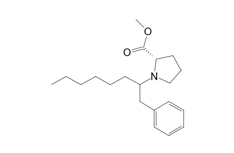 (2S)-Methyl 1-(1-phenyloctan-2-yl)pyrrolidine-2-carboxylate