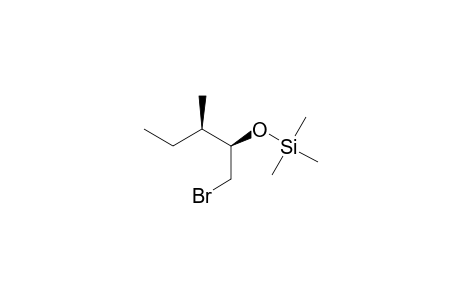 1-BROMO-3-METHYL-2-TRIMETHYLSILYLOXYPENTANE;ISOMER-#1