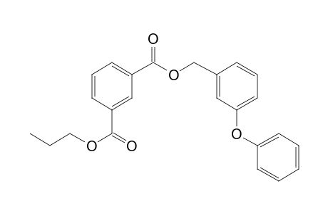 Isophthalic acid, 3-phenoxybenzyl propyl ester