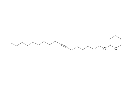 2H-Pyran, 2-(7-heptadecynyloxy)tetrahydro-
