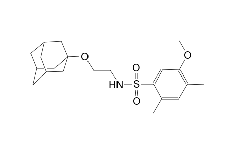 N-[2-(1-adamantyloxy)ethyl]-5-methoxy-2,4-dimethyl-benzenesulfonamide
