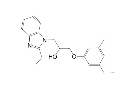 1H-benzimidazole-1-ethanol, 2-ethyl-alpha-[(3-ethyl-5-methylphenoxy)methyl]-