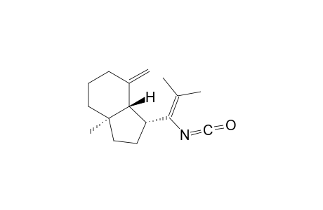 1-[ (1R,3aR*,7aS*)-Hexahydro-3a-methyl-7-methylene-1-indanyl]-2-methylpropenyl Isocyanate