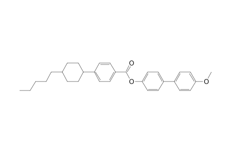 (4'-Methoxy-[1,1'-biphenyl]-4-yl 4-(4-pentylcyclohexyl)benzoate)