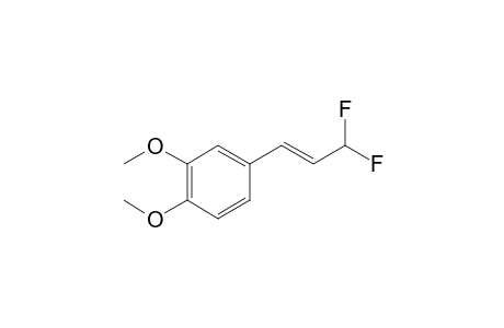 (E)-4-(3,3-difluoroprop-1-enyl)-1,2-dimethoxybenzene