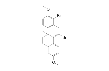 1,11-DIBROMO-2,8-DIMETHOXY-4B-METHYL-4B,5,6,12-TETRAHYDRO-CHRYSENE