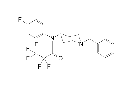 N-(1-Benzylpiperidin-4-yl)-N-(4-fluorophenyl)pentafluoropropionamide
