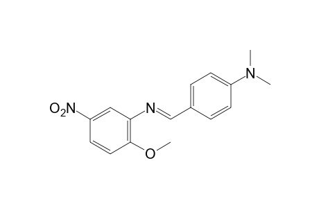 N',N'-dimethyl-2-methoxy-5-nitro-N,4'-methylidynedianiline