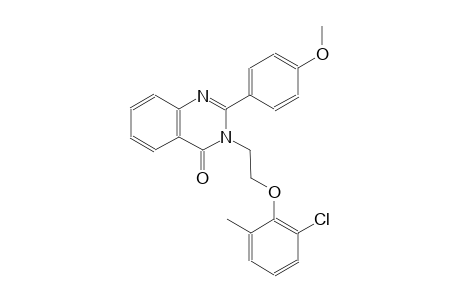 3-[2-(2-chloro-6-methylphenoxy)ethyl]-2-(4-methoxyphenyl)-4(3H)-quinazolinone