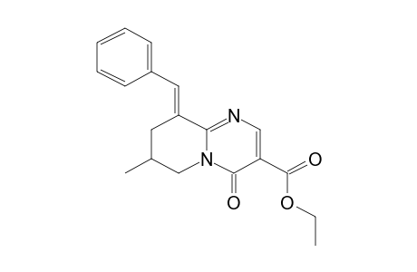 (9E)-9-(benzylidene)-4-keto-7-methyl-7,8-dihydro-6H-pyrido[1,2-a]pyrimidine-3-carboxylic acid ethyl ester