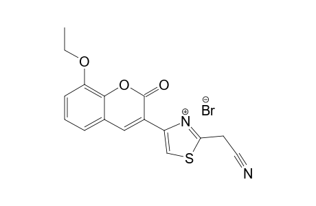 2-[4-(8-ETHOXYCOUMARIN-3-YL)-THIAZOL-2-YL]-ACETONITRILE-HYDROBROMIDE