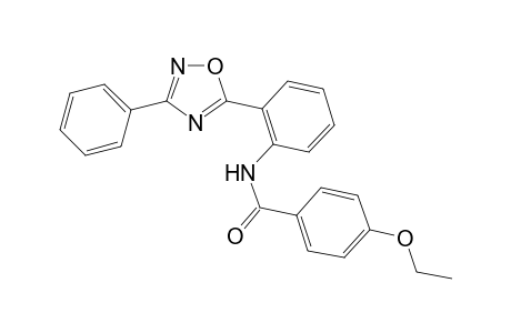 4-Ethoxy-N-[2-(3-phenyl-1,2,4-oxadiazol-5-yl)phenyl]benzamide