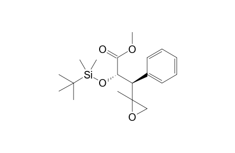 (2S,3R)-2-[tert-butyl(dimethyl)silyl]oxy-3-(2-methyl-2-oxiranyl)-3-phenylpropanoic acid methyl ester