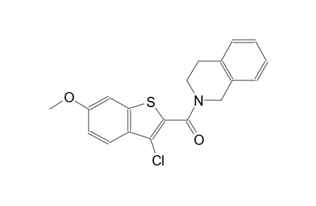2-[(3-chloro-6-methoxy-1-benzothien-2-yl)carbonyl]-1,2,3,4-tetrahydroisoquinoline