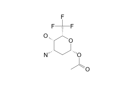 1-O-ACETYL-3-AMINO-2,3,6-TRIDEOXY-6,6,6-TRIFLUORO-ALPHA-L-LYXO-HEXOPYRANOSE
