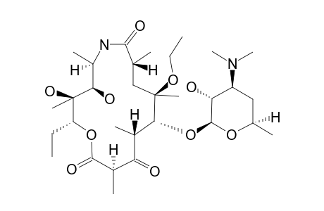 6-O-ETHYL-3-OXO-9A-AZA-9A-HOMOERYTHROMYCIN_A