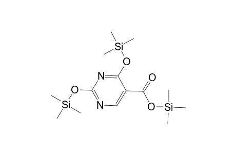 5-Pyrimidinecarboxylic acid, 2,4-bis[(trimethylsilyl)oxy]-, trimethylsilyl ester