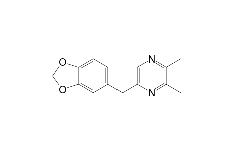 Pyrazine, 5-(1,3-benzodioxol-5-ylmethyl)-2,3-dimethyl-