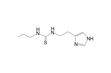1-[2-(1H-imidazol-5-yl)ethyl]-3-propyl-thiourea