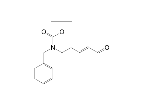 (E)-6-[N-BENZYL-N-(TERT.-BUTOXYCARBONYL)-AMINO]-3-HEXEN-2-ONE;ISOMER-#1