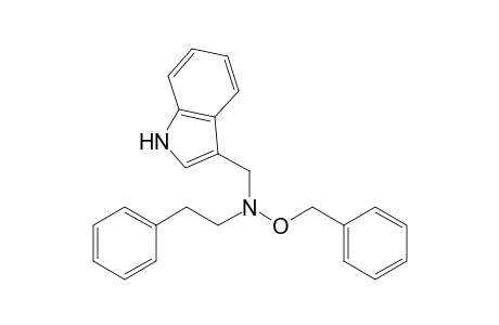O-Benzyl-N-(indole-3-ylmethyl)-N-phenethylhydroxylamine