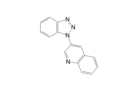3-(1H-1,2,3-Benzotriazol-1-yl)quinoline